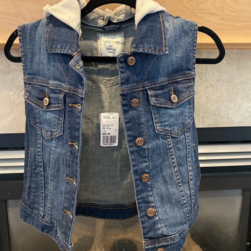Denim vest